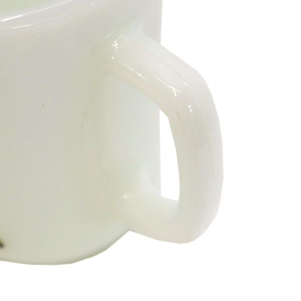 ファイヤーキング 60s 70s USA製 ミルクガラス ドナルドダック ヴィンテージ マグカップ ホワイト オールド メンズ