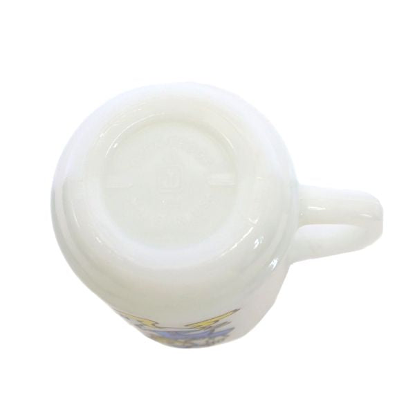 ファイヤーキング 60s 70s USA製 ミルクガラス ドナルドダック ヴィンテージ マグカップ ホワイト オールド メンズ