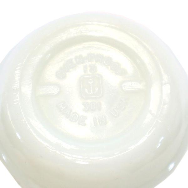 ファイヤーキング 60s 70s USA製 ミルクガラス ドナルドダック ヴィンテージ マグカップ ホワイト オールド メンズ