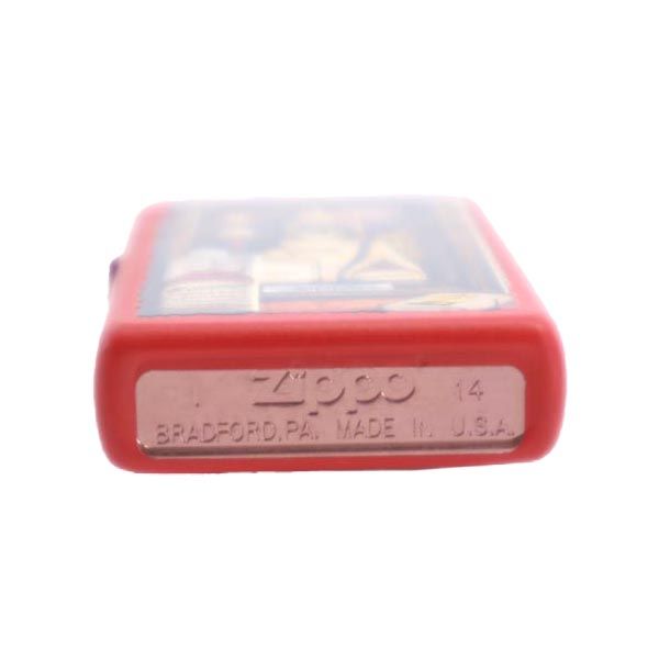 ジッポー 2014年 USA製 オイルライター レッド メンズ