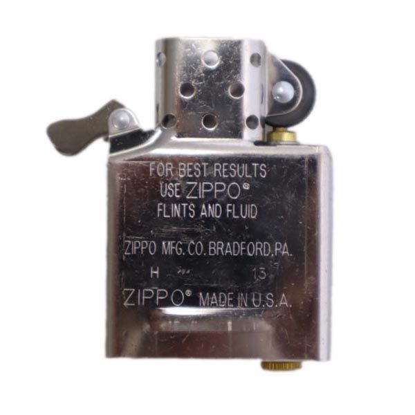 ジッポー 2013年 USA製 メキシカンスカル クリスタルスカル オイルライター シルバー オイル付き メンズ