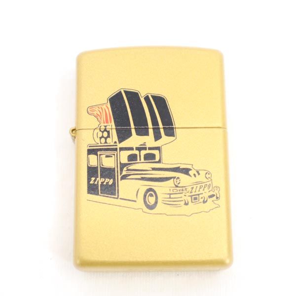 ジッポー 2015年 USA製 オイルライター ゴールド メンズ