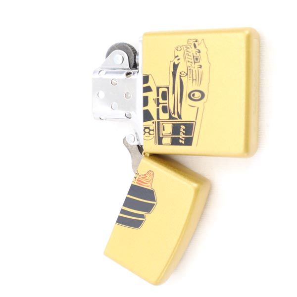 ジッポー 2015年 USA製 オイルライター ゴールド メンズ