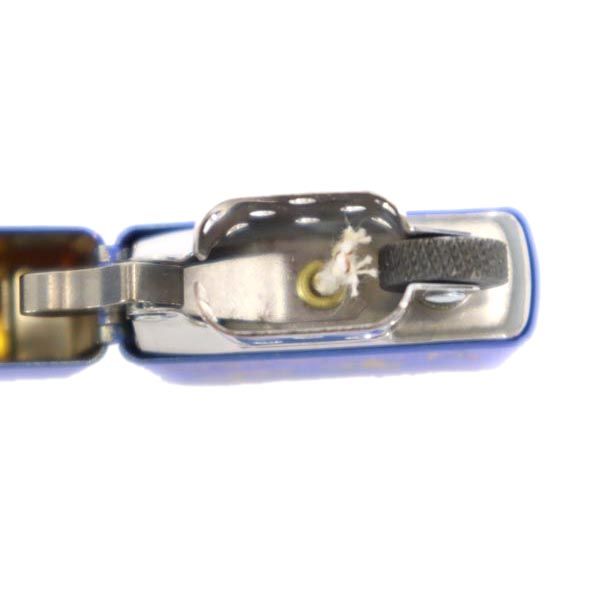 ジッポー 2015年 USA製 オイルライター ブルー メンズ