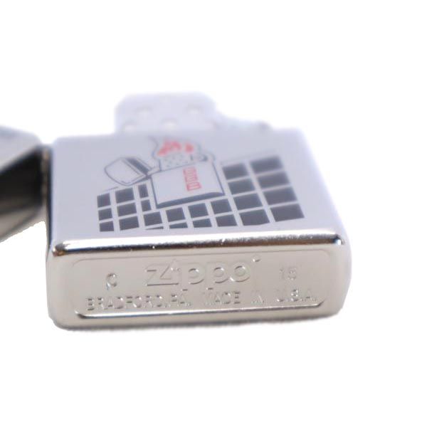 ジッポー 2015年 USA製 オイルライター シルバー メンズ