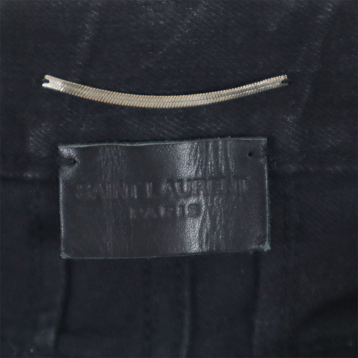 SAINT LAURENT サンローラン ダメージ加工 スキニーデニムパンツ w29 ブラック 日本製 ジーンズ ジーパン レディース