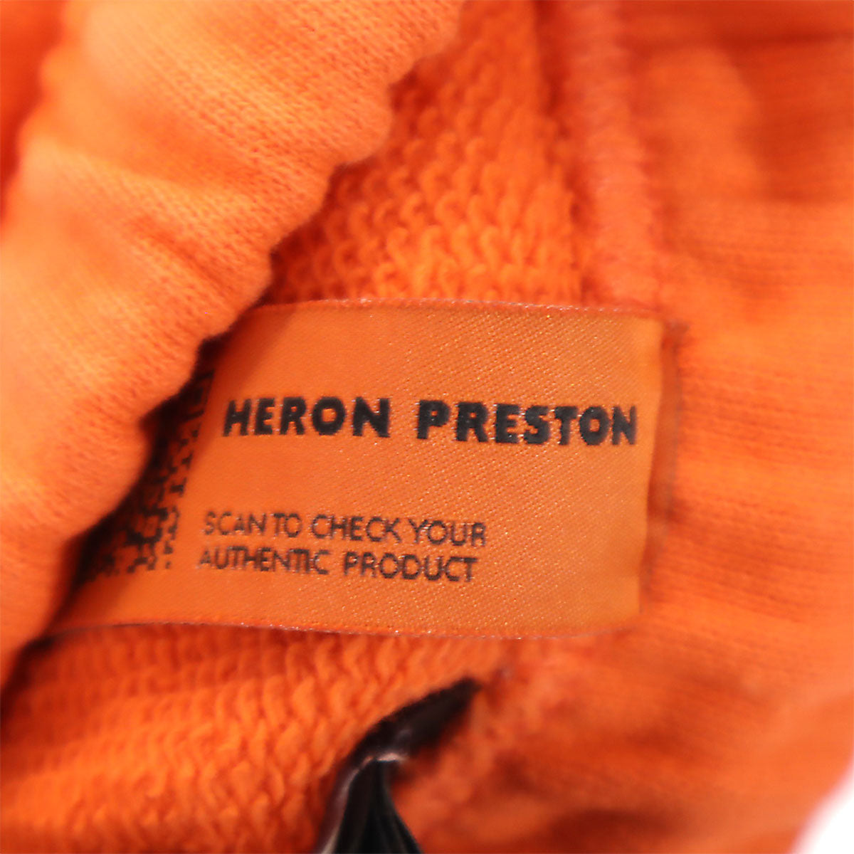 HERON PRESTON ヘロンプレストン スウェットパンツ L オレンジ メンズ