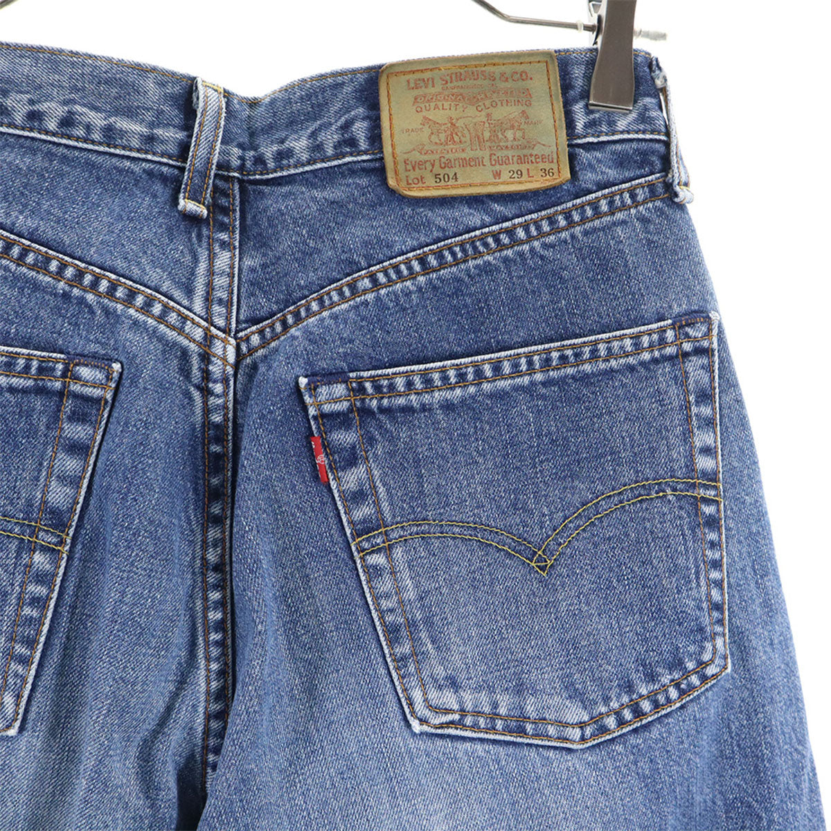 Levi's リーバイス 90s オールド 504 ストレートデニムパンツ w29 日本製 ジーンズ ジーパン メンズ