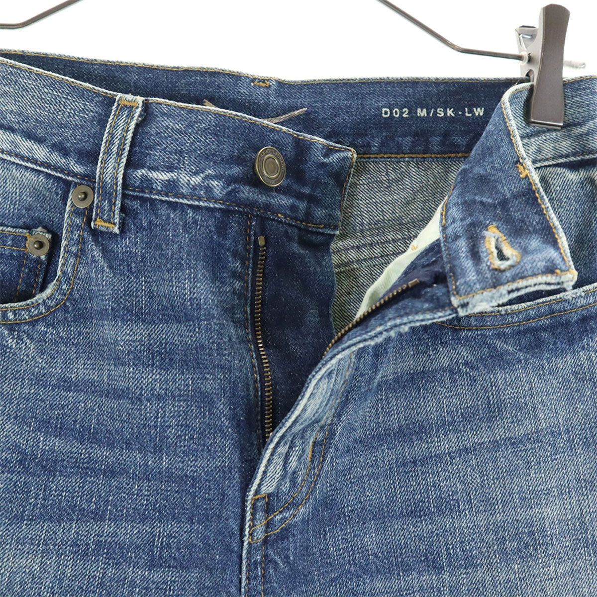 SAINT LAURENT サンローラン ストレートデニムパンツ w27 ジーンズ ジーパン レディース