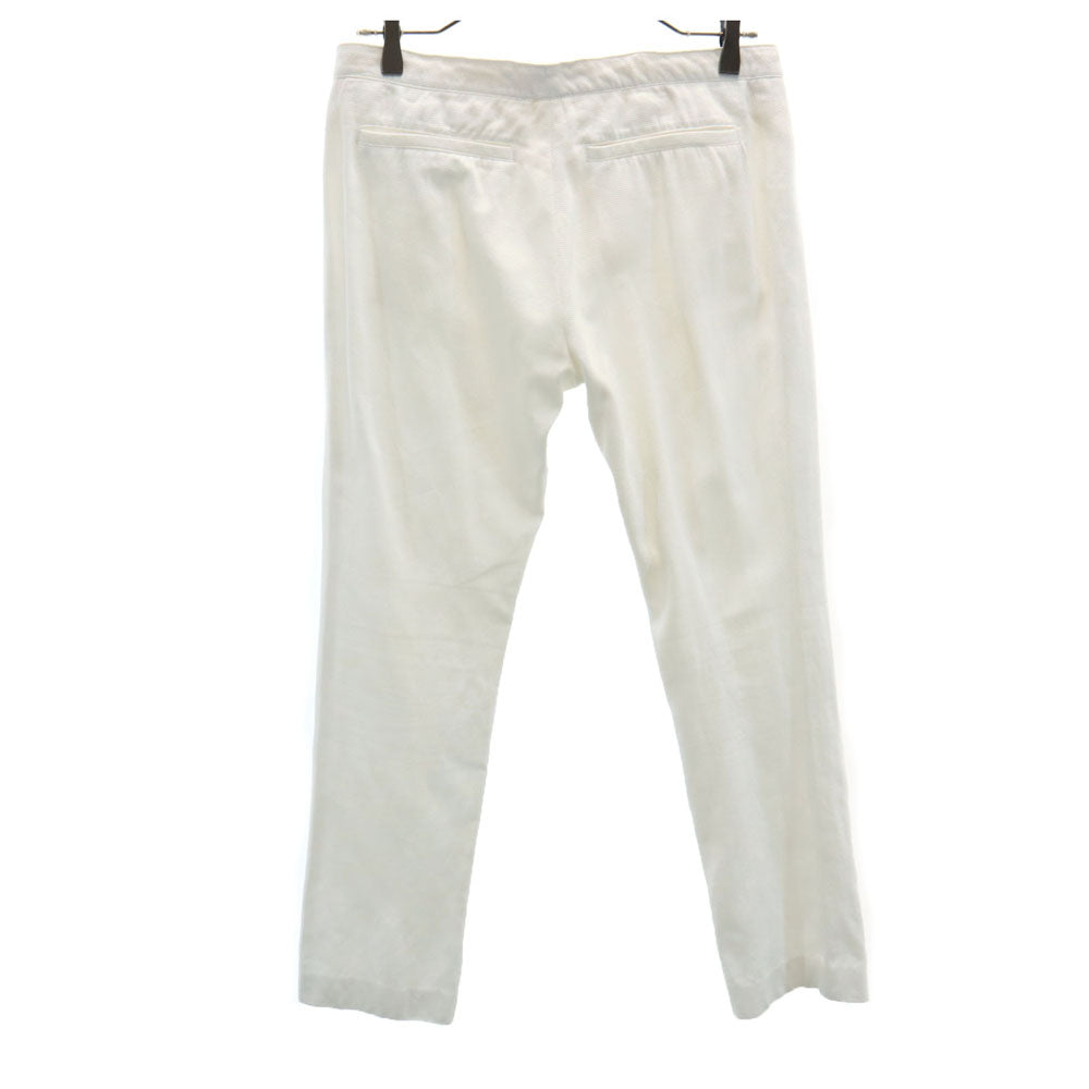 BALENCIAGA バレンシアガ ロングパンツ 40 ホワイト .PANTS レディース