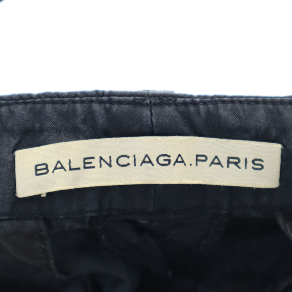 BALENCIAGA バレンシアガ イタリア製 ロングパンツ 38 ブラック系 レディース