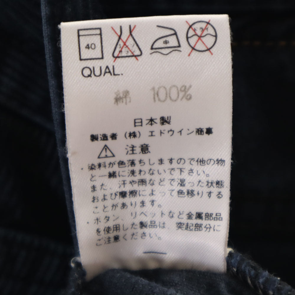 リー コーデュロイパンツ W30 ネイビー Lee メンズ