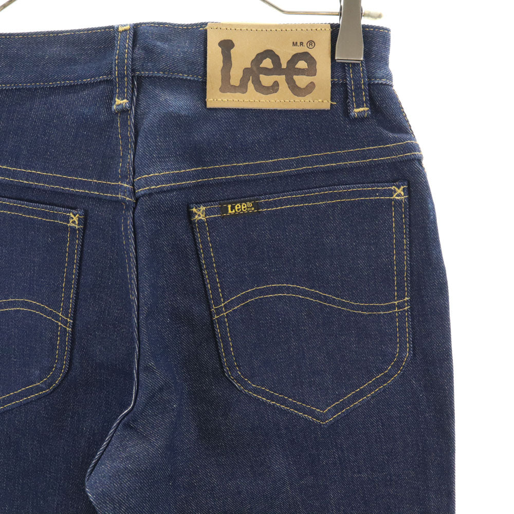 Lee リー 90s USA製 デッドストック ストレートデニムパンツ W28 ネイビー ジーパン メンズ