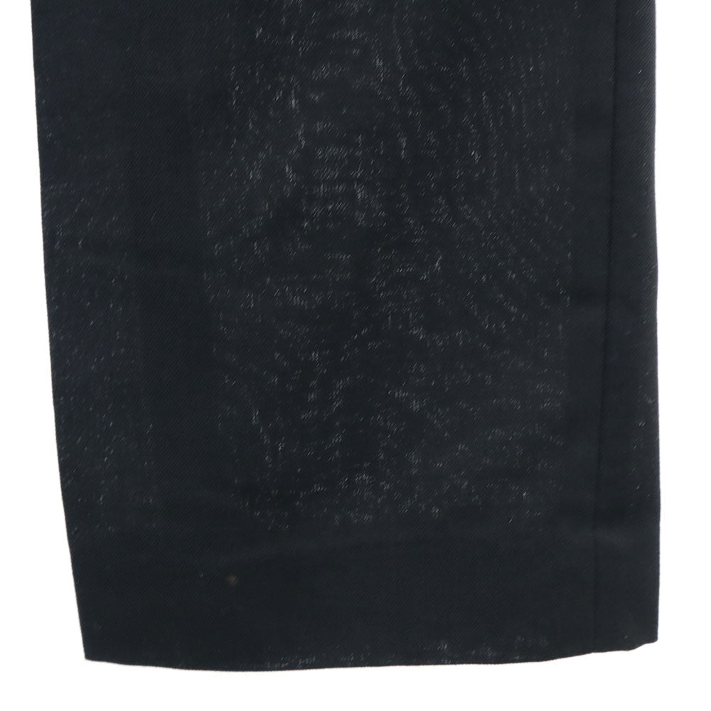 トリココムデギャルソン 00s 2004年 日本製 ウールブレンド クロップドパンツ M ブラック tricot COMME des GARCONS レディース