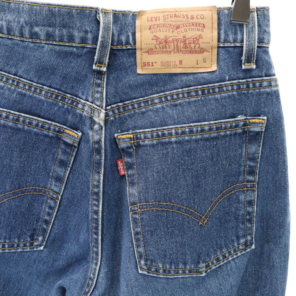 リーバイス 90s USA製 551 ストレートデニムパンツ S Levi's メンズ