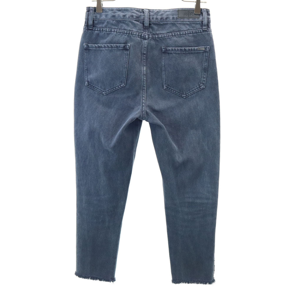 ARMANI EXCHANGE アルマーニエクスチェンジ スリムデニムパンツ 25 グレー系 レディース