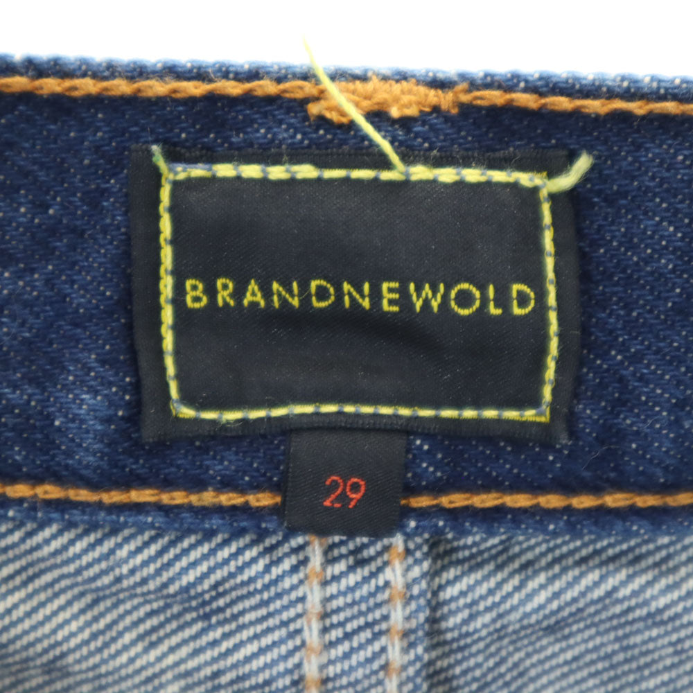 BRANDNEWOLD ブランニューオールド ストレートデニムパンツ W29 メンズ