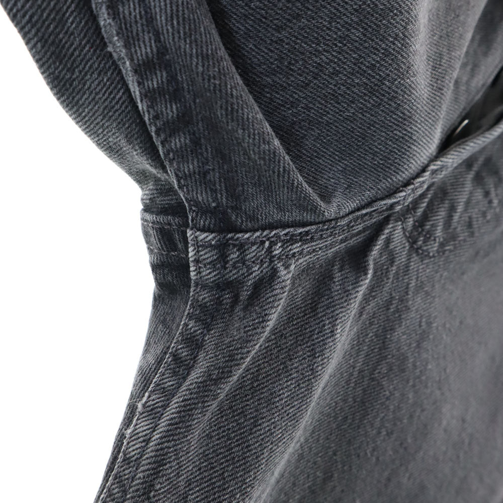 Levi's リーバイス 90s USA製 ブラックデニム 501 ストレートデニムパンツ W26 ブラック ボタンフライ レディース