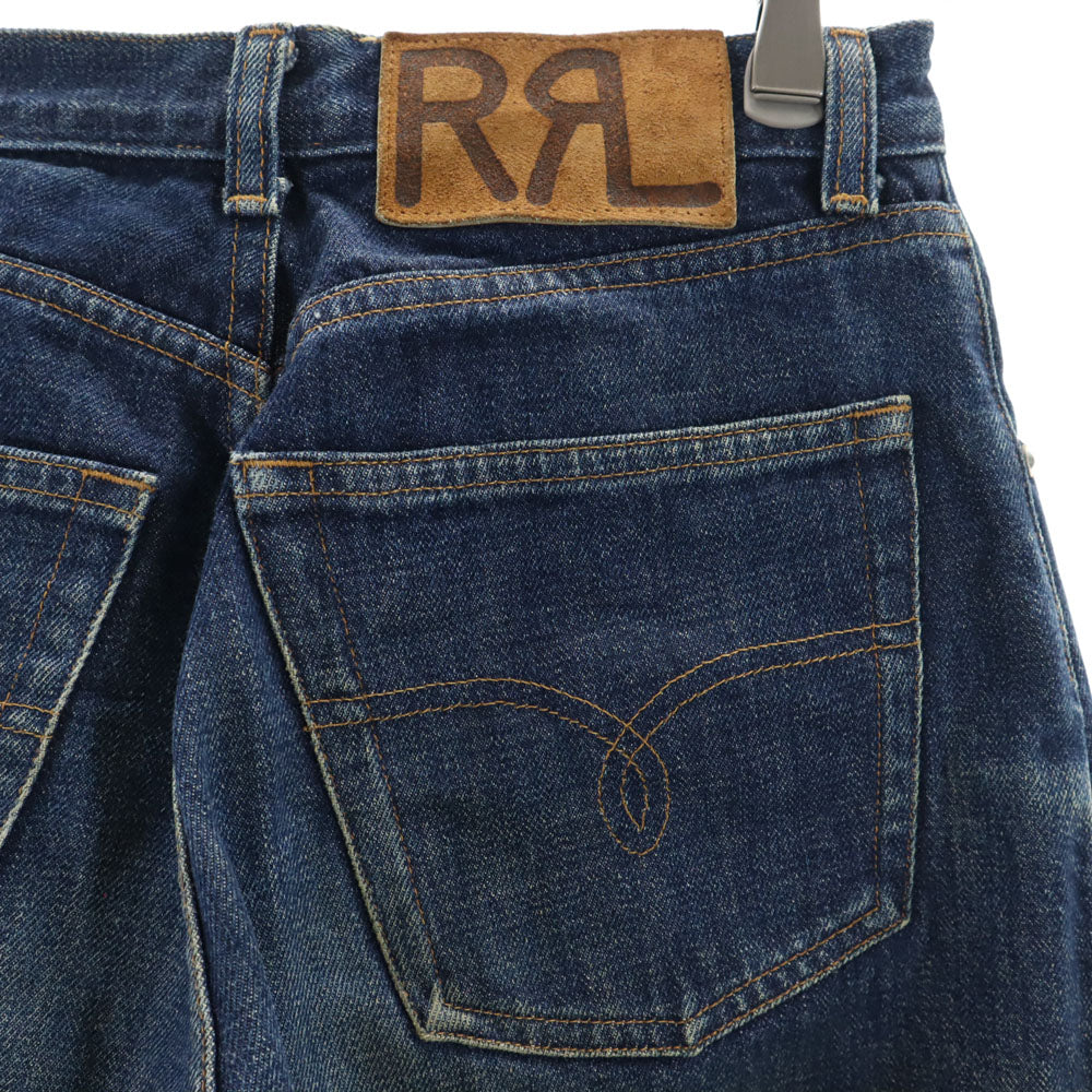 RRL ダブルアールエル ボタンフライ デニムパンツ ネイビー ジーンズ メンズ