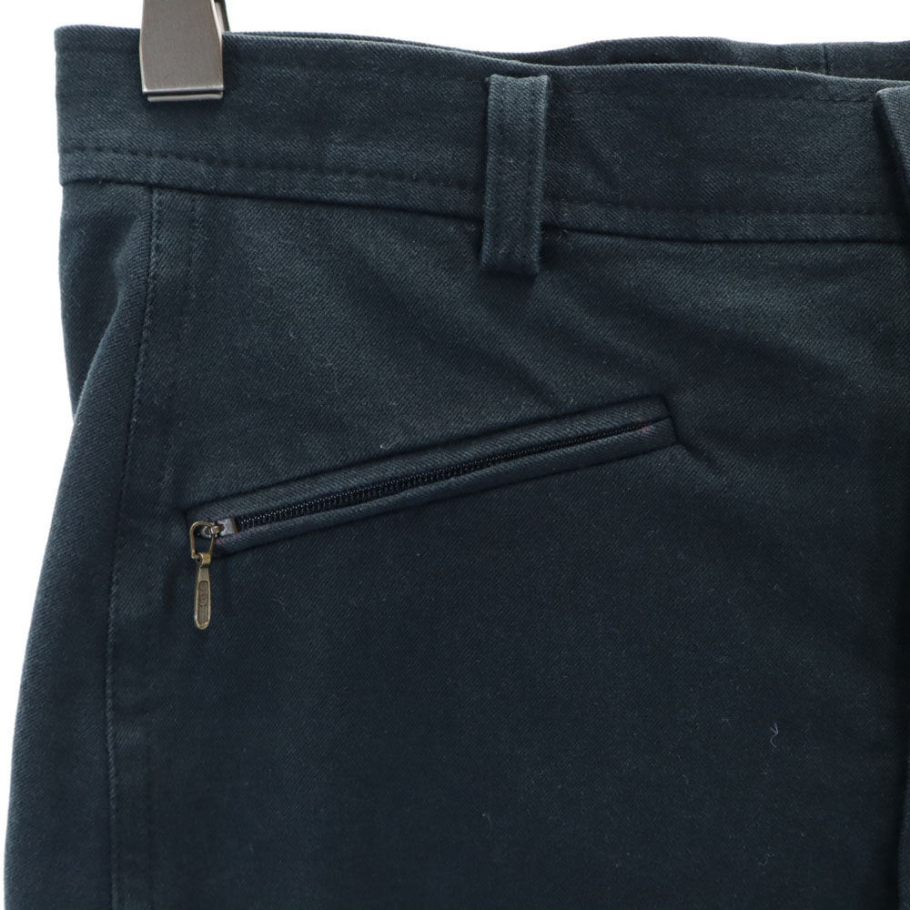 JIL SANDER ジルサンダー スリムパンツ 36 ブラック ストレッチ レディース