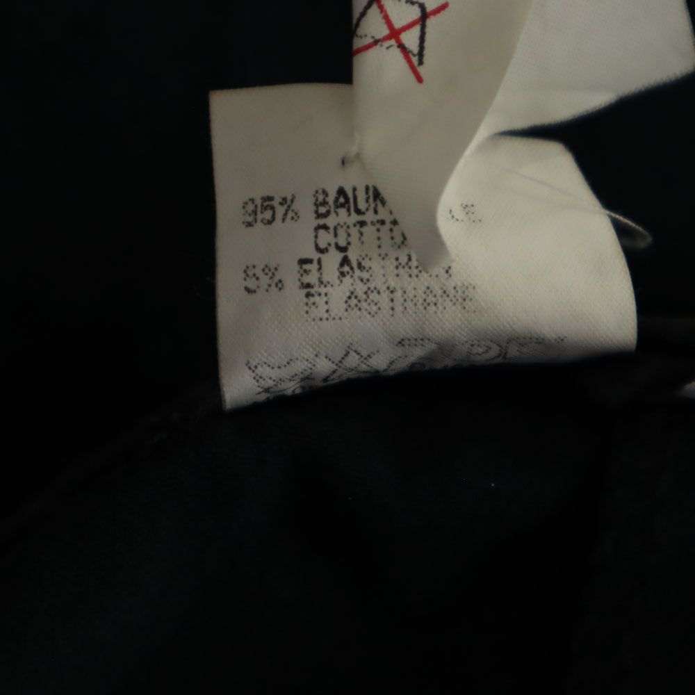 JIL SANDER ジルサンダー スリムパンツ 36 ブラック ストレッチ レディース