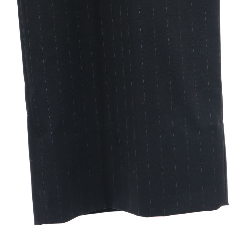 Emporio Armani エンポリオアルマーニ ストライプ柄 スラックスパンツ 54 ブラック系 メンズ