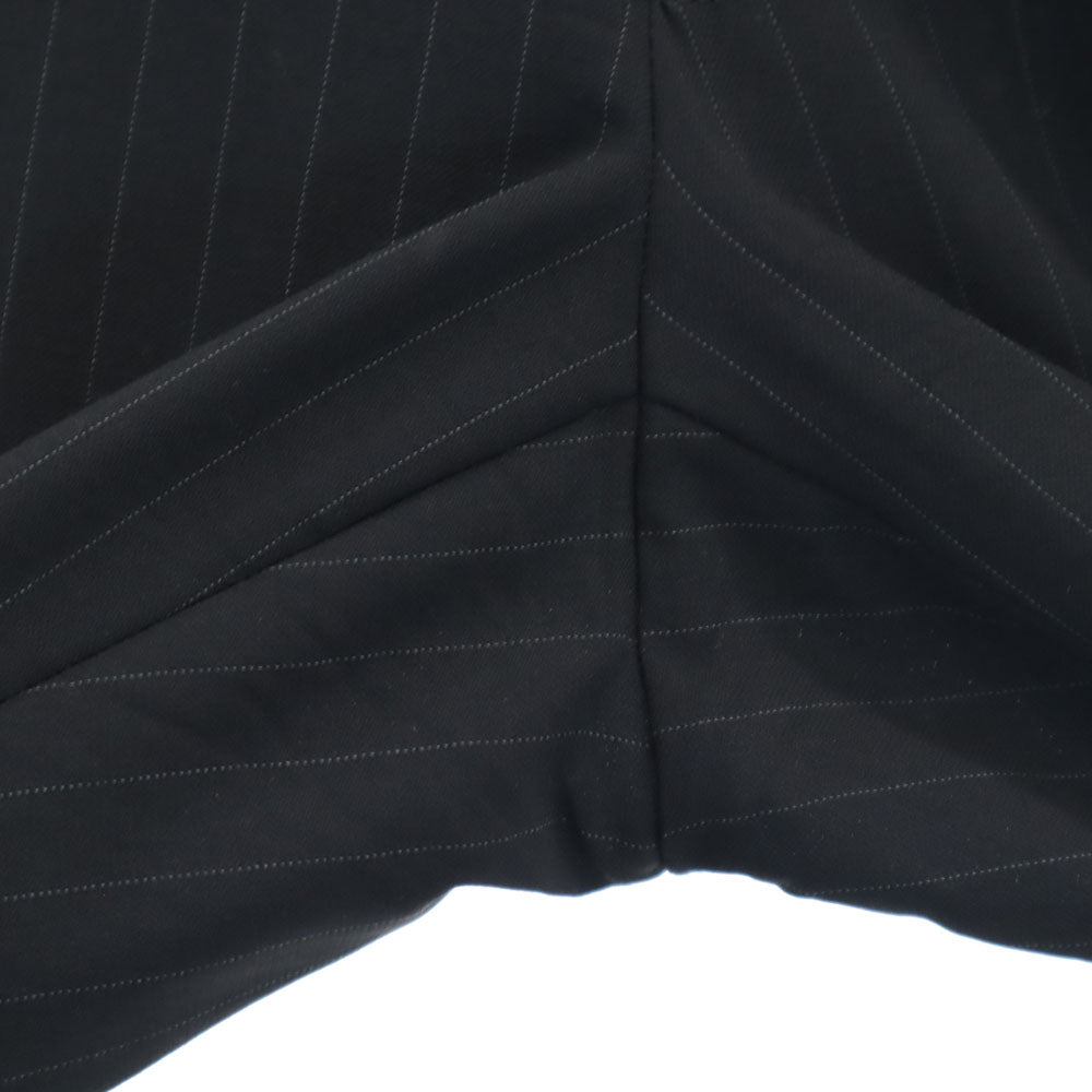 Emporio Armani エンポリオアルマーニ ストライプ柄 スラックスパンツ 54 ブラック系 メンズ