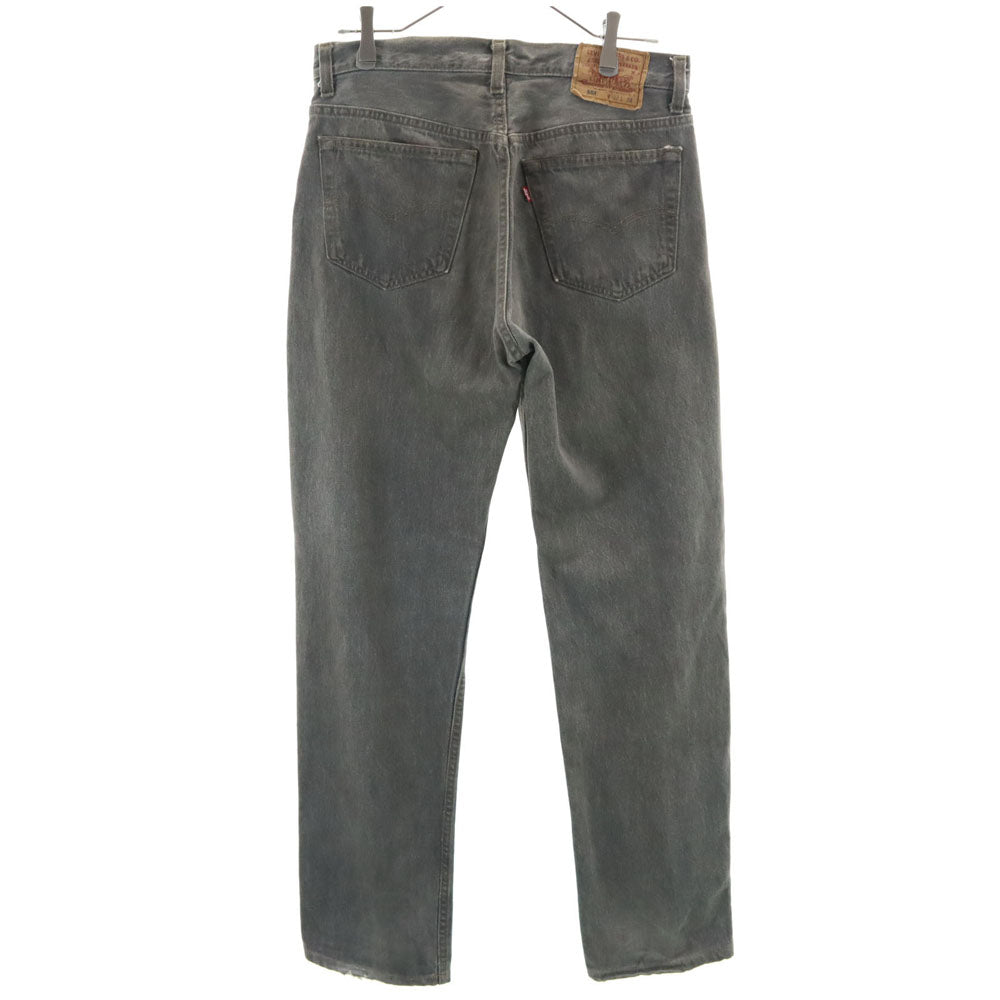 Levi's リーバイス 93年製 90s 501 USA製 ブラックデニム デニムパンツ W32 グレー ボタンフライ ジーンズ メンズ