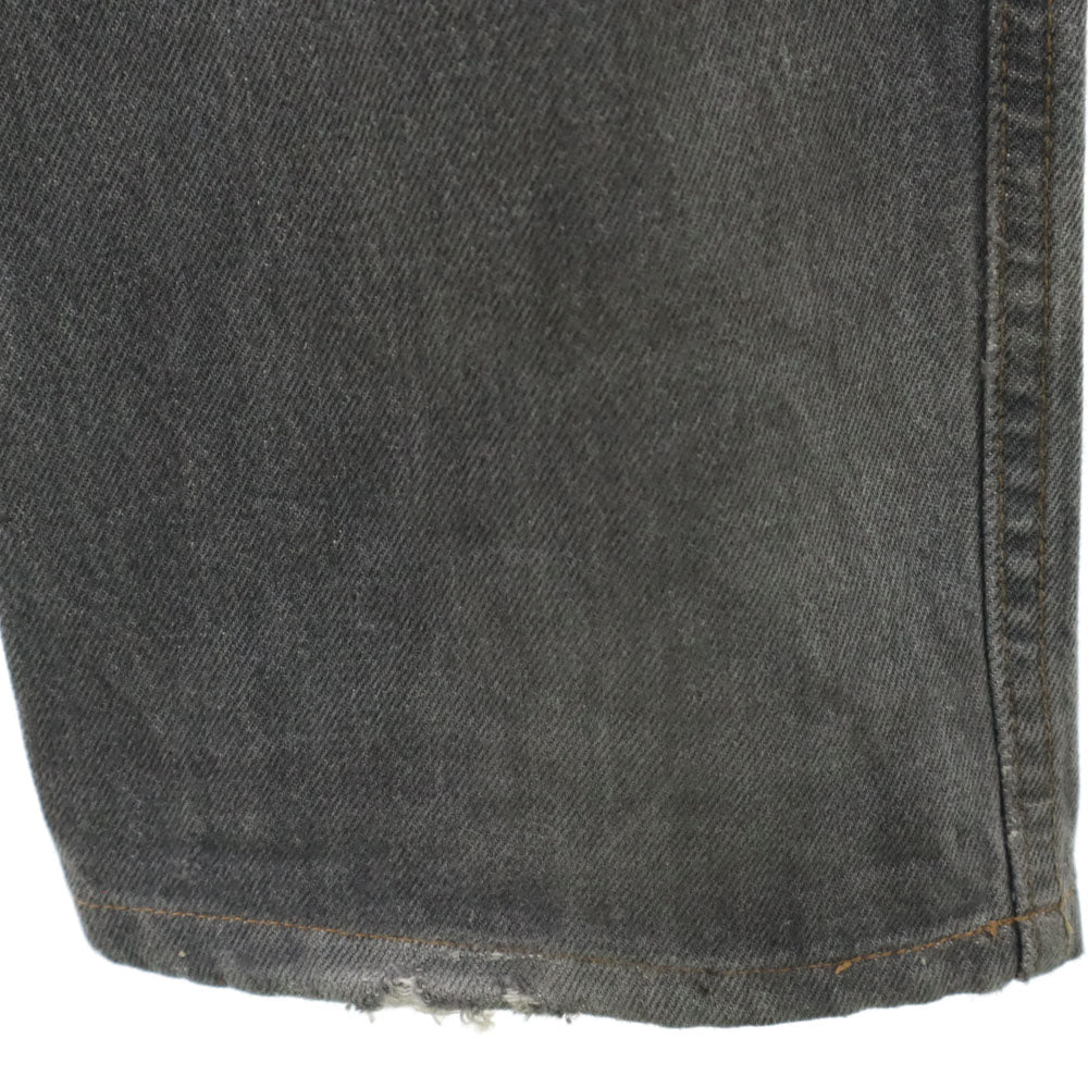 Levi's リーバイス 93年製 90s 501 USA製 ブラックデニム デニムパンツ W32 グレー ボタンフライ ジーンズ メンズ