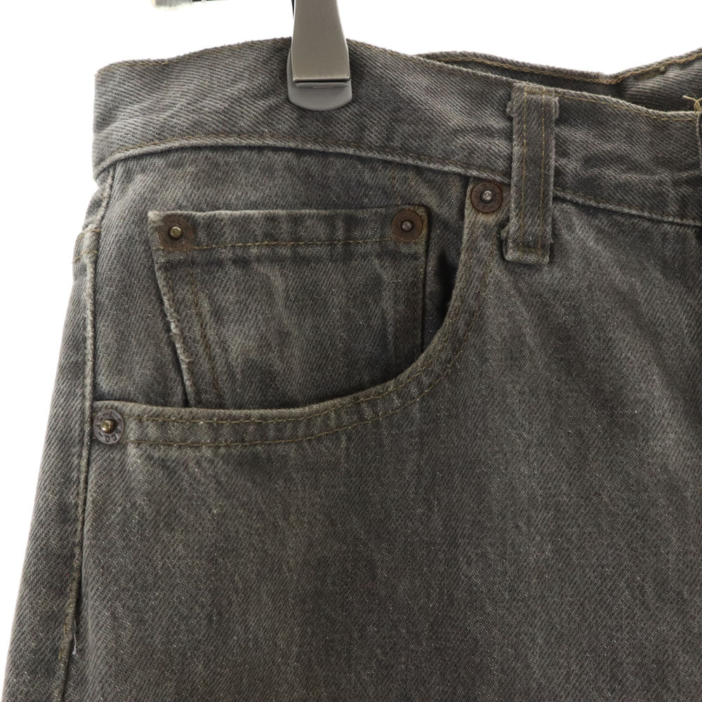 Levi's リーバイス 93年製 90s 501 USA製 ブラックデニム デニムパンツ W32 グレー ボタンフライ ジーンズ メンズ