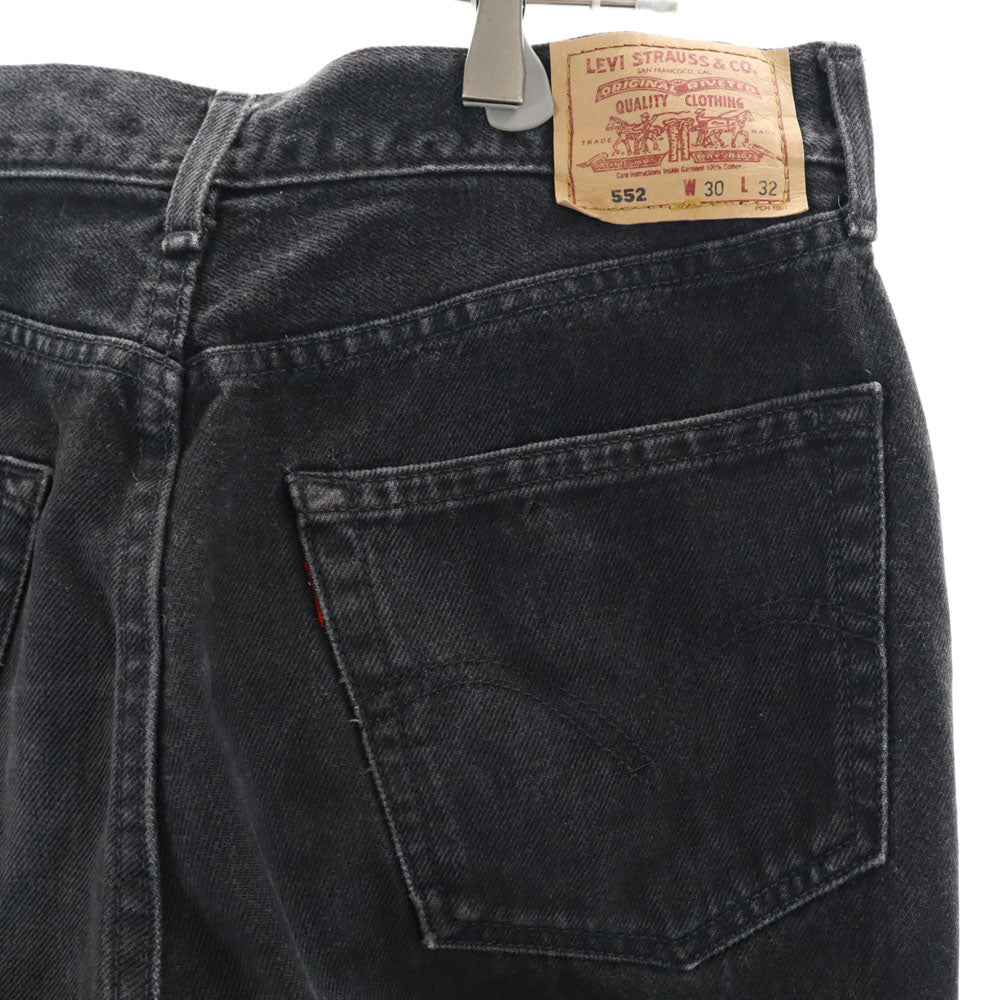 Levi's リーバイス 90s 552 ブラックデニム ブラック デニムパンツ W30 ブラック ジーンズ メンズ