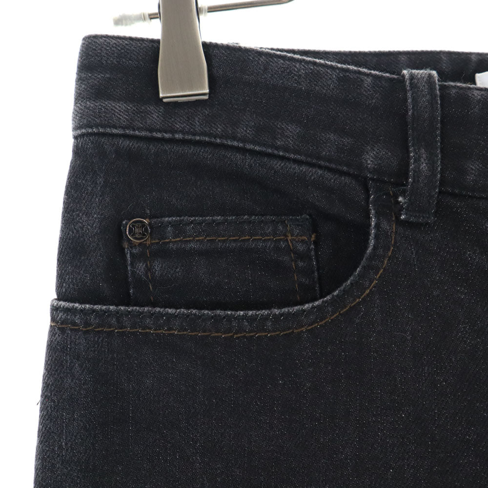 CELINE セリーヌ ポルトガル製 ブラック デニムパンツ 36 ブラック ジーンズ レディース