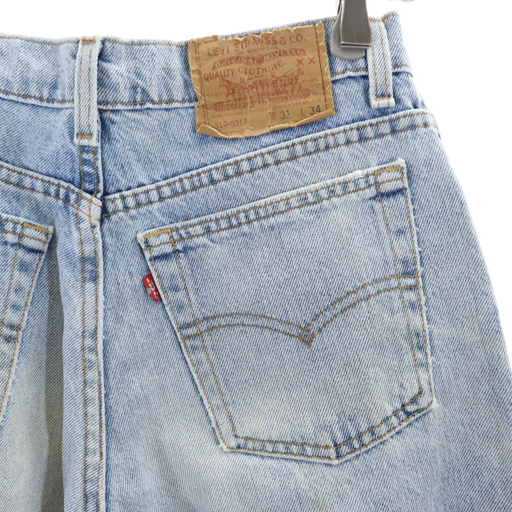 Levi's リーバイス 90s USA製 510-0217 ストレートデニムパンツ W31 ジーパン メンズ