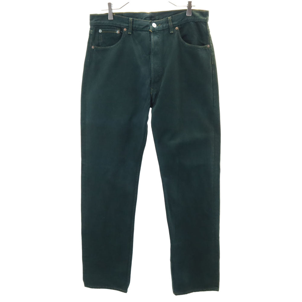 Levi's リーバイス 90s 501 USA製 後染め デニムパンツ W36 深緑系 ジーンズ ボタンフライ メンズ