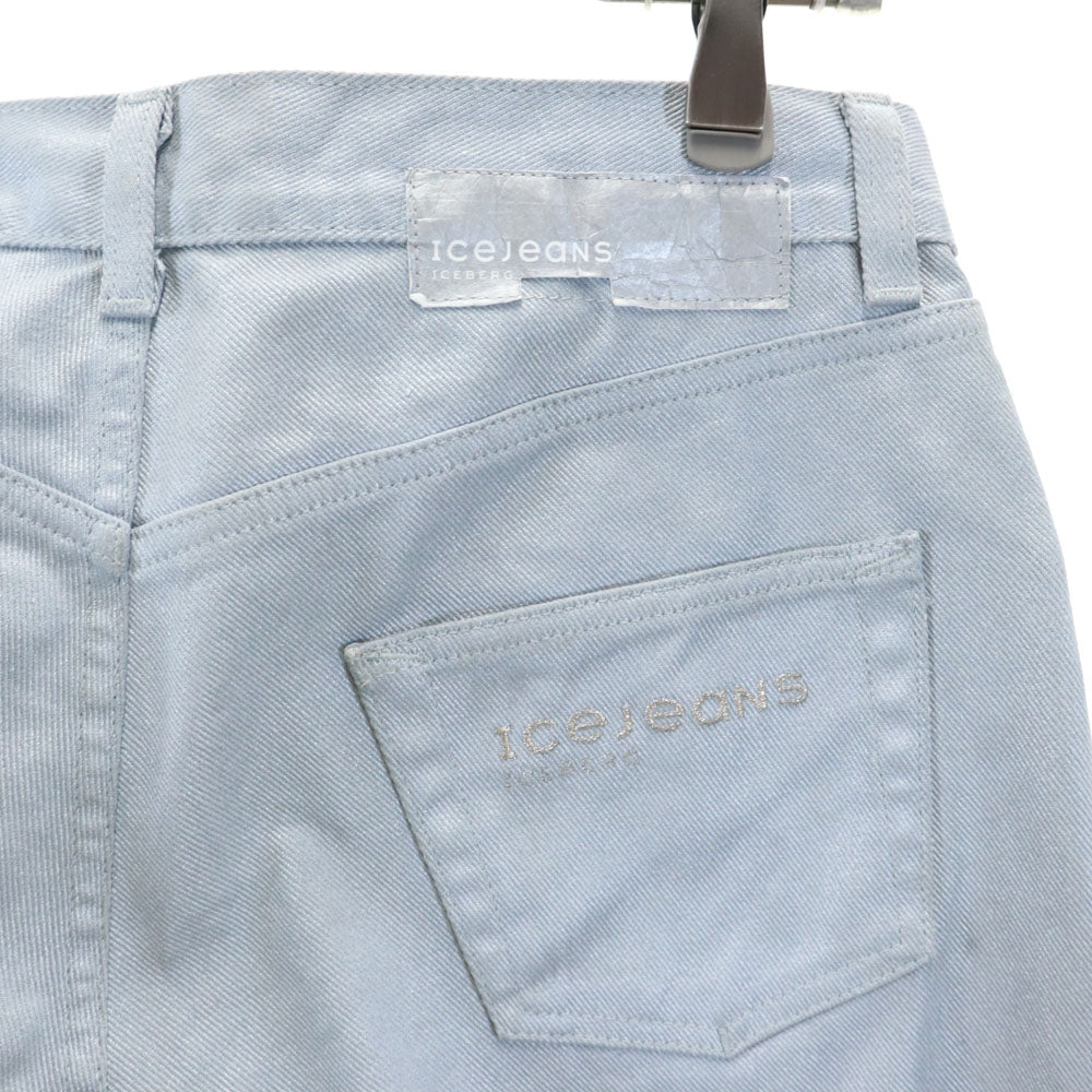 ICE JEANS アイスジーンズ ラメ ストレートデニムパンツ W30 ブルー系 GILMAR メンズ