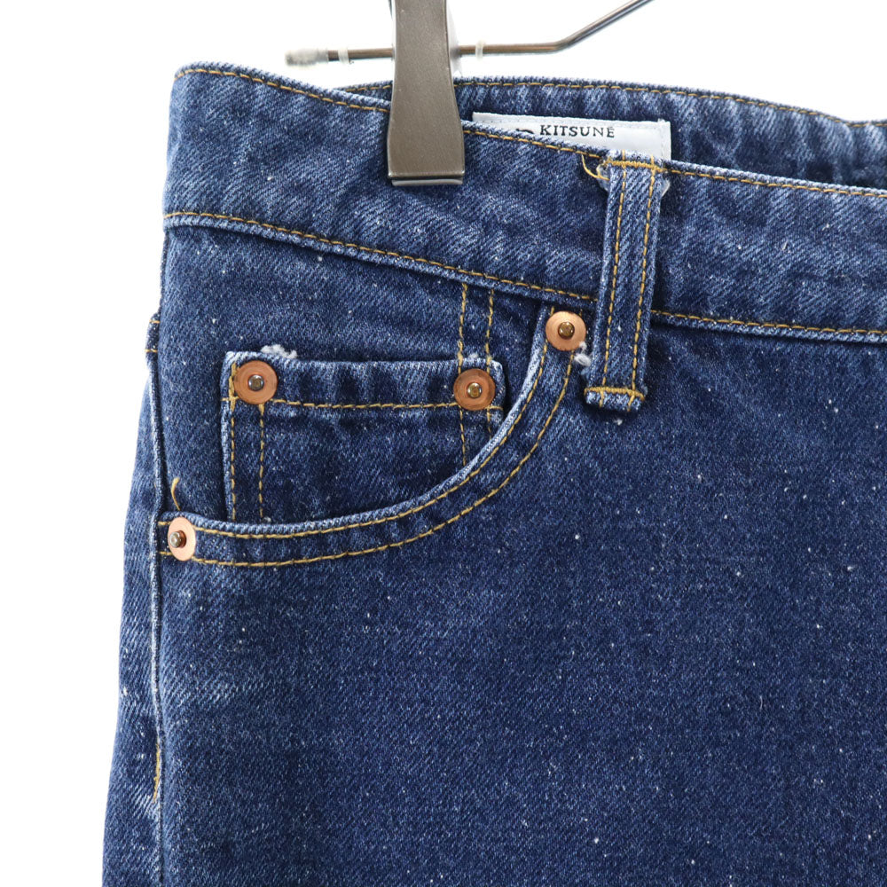 KITSUNE Parisien キツネパリジャン 日本製 デニムパンツ W28 インディゴ ジーンズ メンズ