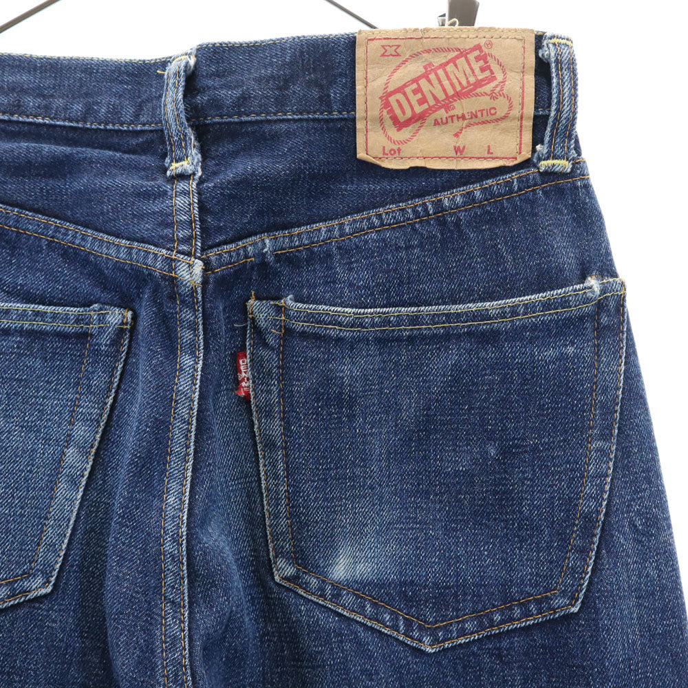 Denime ドゥニーム 90S 日本製 オリゾンティ デニムパンツ W29 インディゴブルー ジーンズ ボタンフライ メンズ