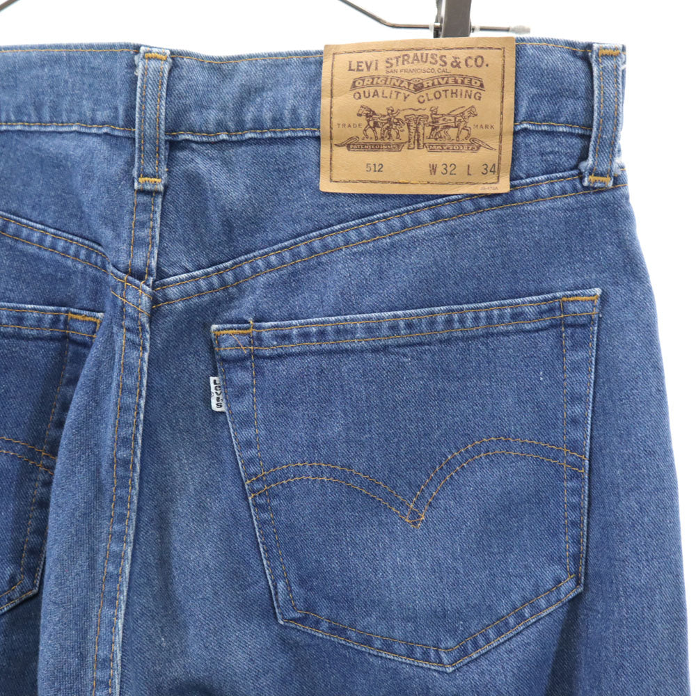 Levi's リーバイス 90s 512 デニムパンツ W32 ブルー 極東リーバイス オールド ヴィンテージ メンズ