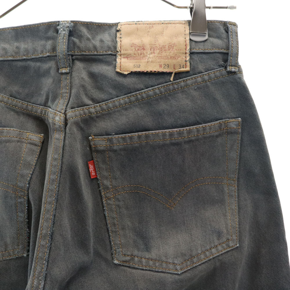 リーバイス 90s 512 ブラック デニムパンツ W29 ブラック系 Levi's 極東リーバイス オールド ヴィンテージ メンズ