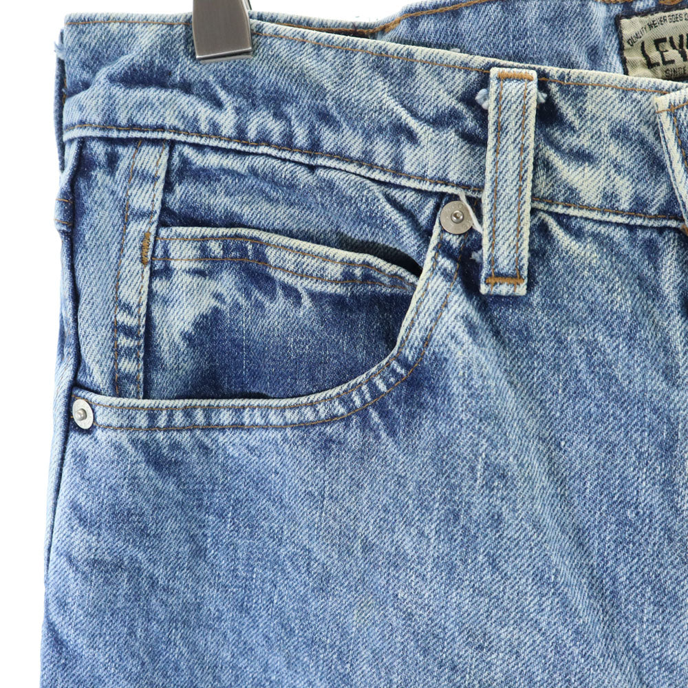 Levi's リーバイス 87年製 80s 日本製 シルバータブ テーパード デニムパンツ W33 ブルー系 ジーンズ メンズ