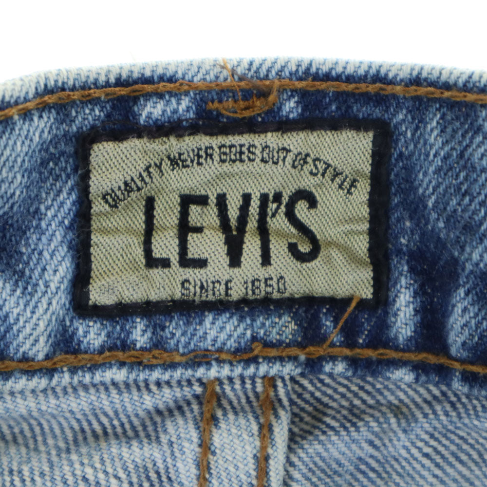 Levi's リーバイス 87年製 80s 日本製 シルバータブ テーパード デニムパンツ W33 ブルー系 ジーンズ メンズ