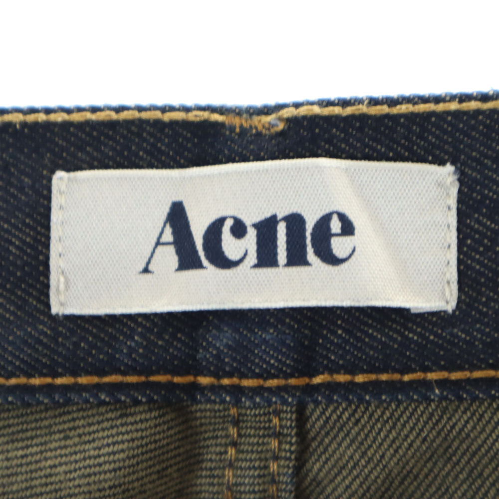 ACNE アクネ デニムパンツ W29 ネイビー ジーンズ ボタンフライ メンズ
