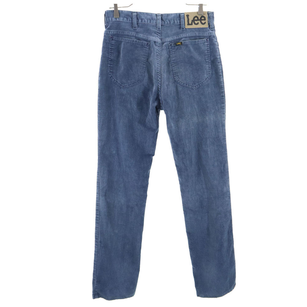 Lee リー 80s ヴィンテージ 42タロン コーデュロイパンツ W31 ネイビー メンズ