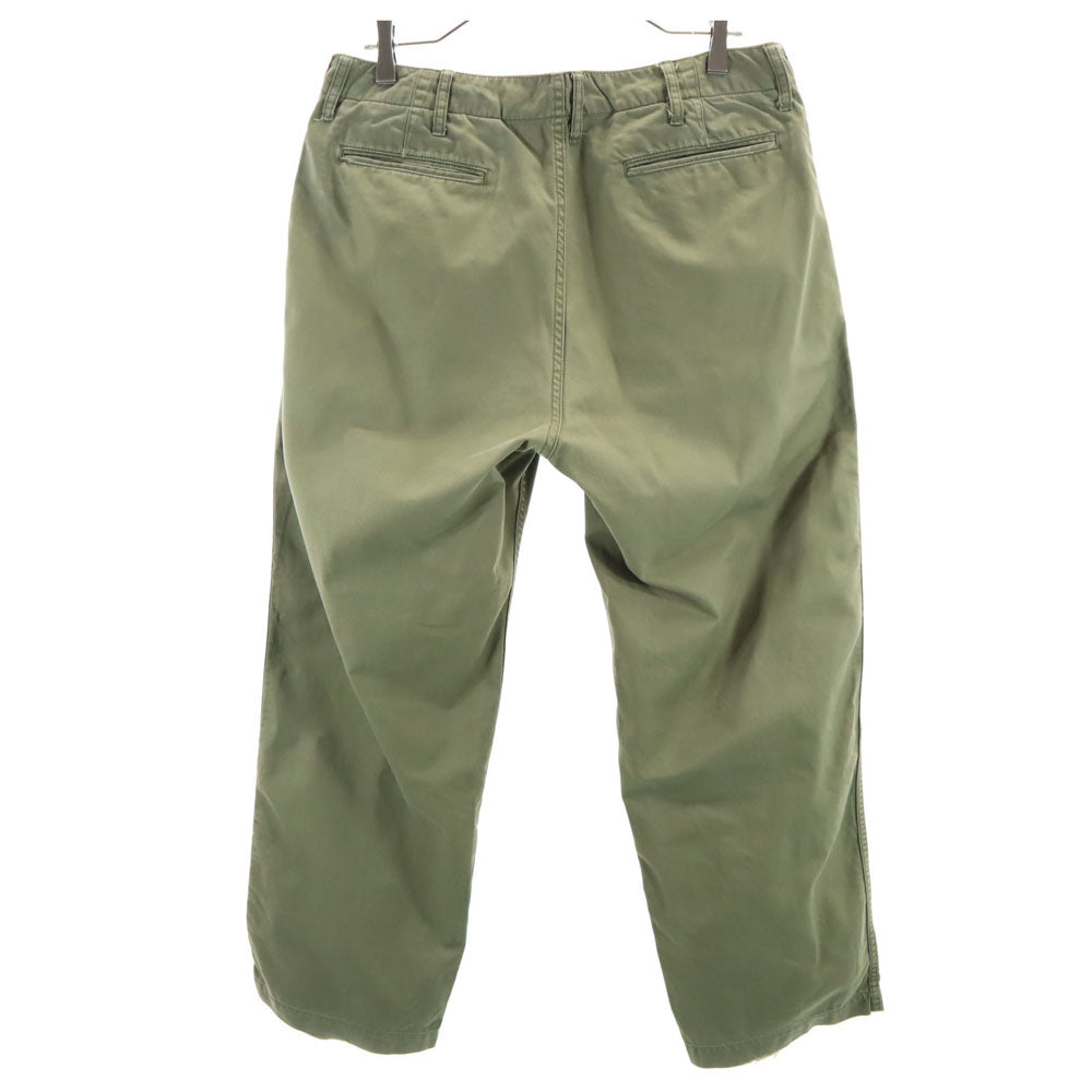 コムデギャルソン 2013年 日本製 ロングパンツ M グリーン COMME des GARCONS メンズ