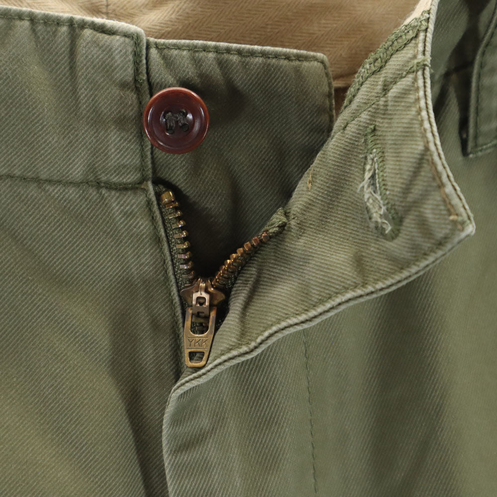 コムデギャルソン 2013年 日本製 ロングパンツ M グリーン COMME des GARCONS メンズ