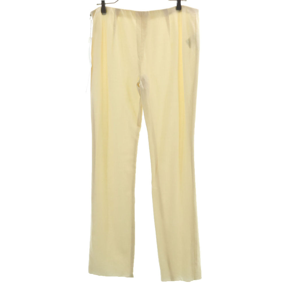 未使用 VALENTINO ヴァレンティノ イタリア製 ロングパンツ 12 ベージュ レディース
