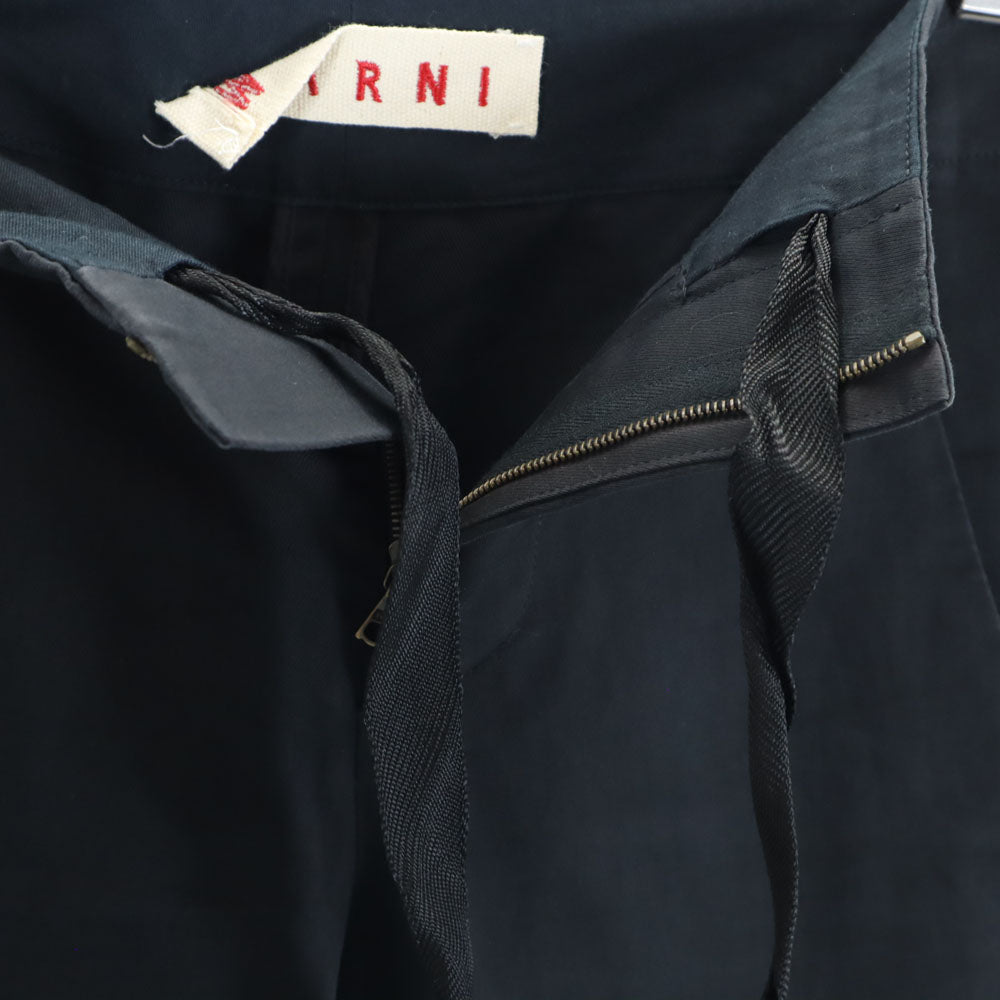 MARNI マルニ イタリア製 クロップドパンツ 36 ブラック レディース