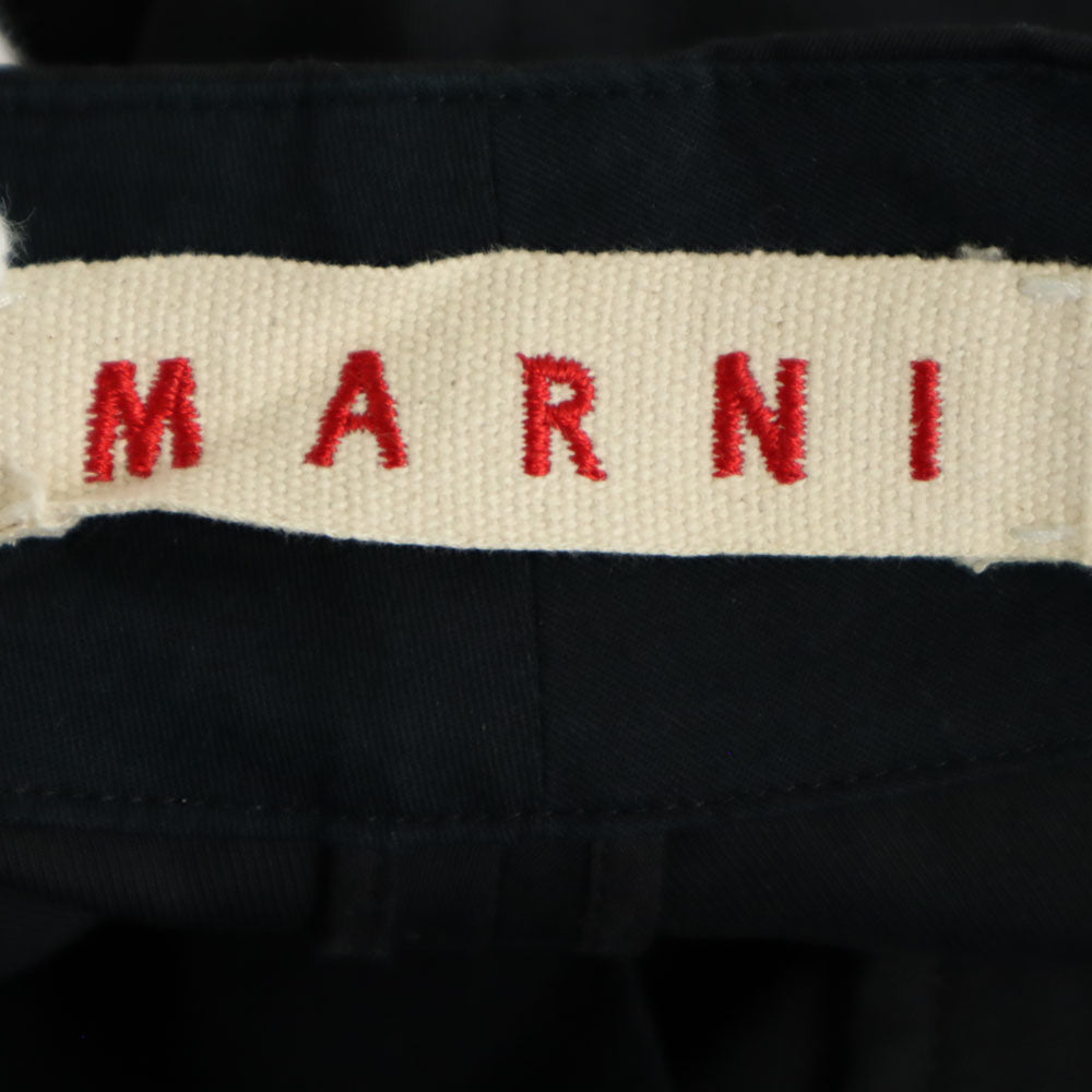MARNI マルニ イタリア製 クロップドパンツ 36 ブラック レディース