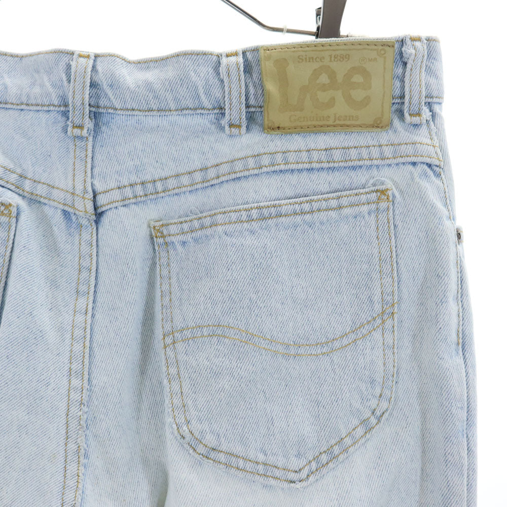 Lee リー 90s USA製 オールド デニムパンツ W33 アイスブルー系 ジーンズ メンズ