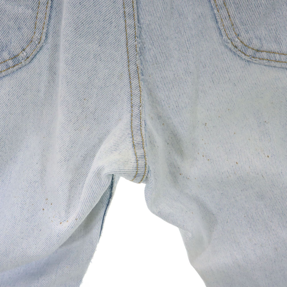 Lee リー 90s USA製 オールド デニムパンツ W33 アイスブルー系 ジーンズ メンズ